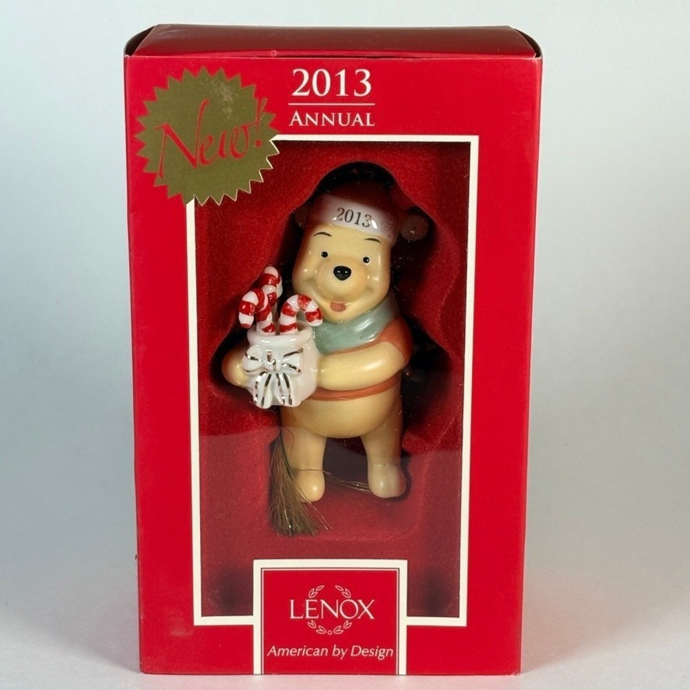 Lenox Disney Showcase 2013 Peppermints from Pooh Porcelain Ornament 834746
